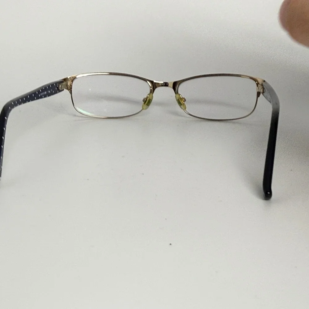 Kate Spade‎ Ambrosette DA4 Blue Polka Dot Eyeglasses Frames 52 17 135 22097